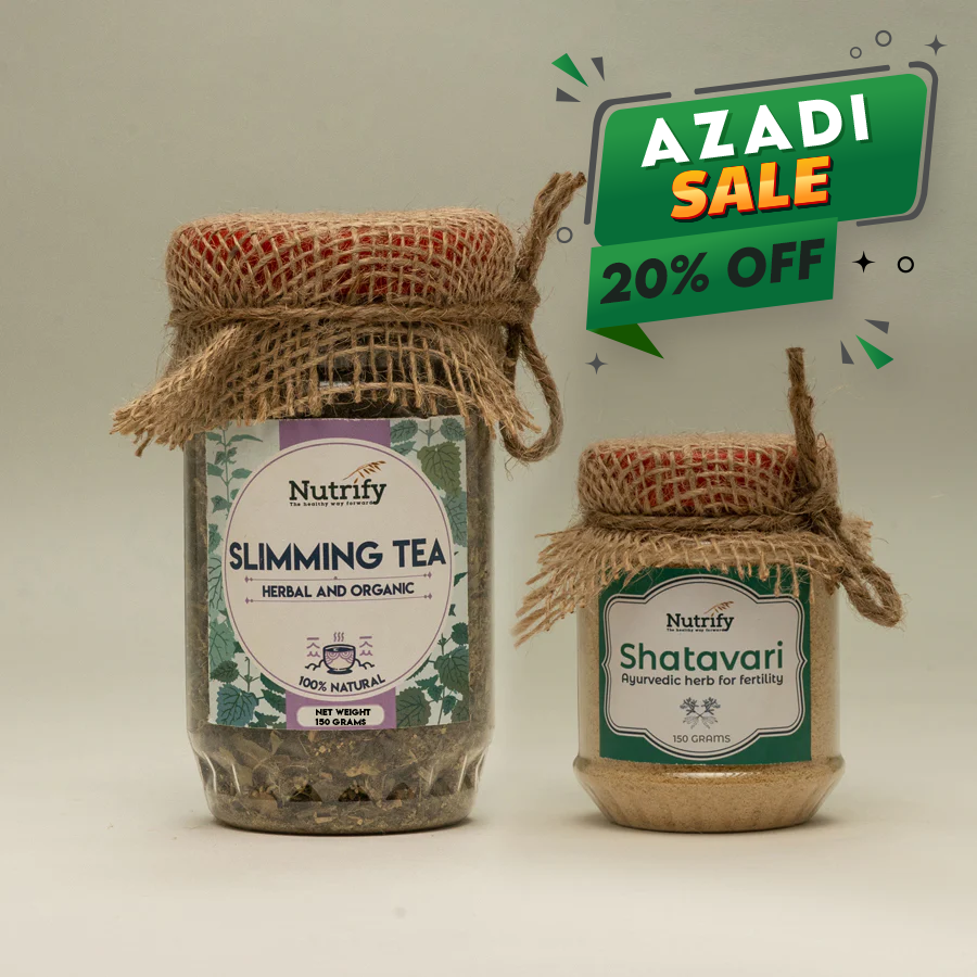 Fertility Bundle C ( 1 Slimming Tea and 1 Shatavari)