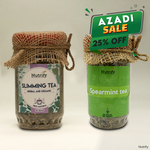 Hormonal Balance Bundle F (1 Slimming Tea and 1 Spearmint Tea)
