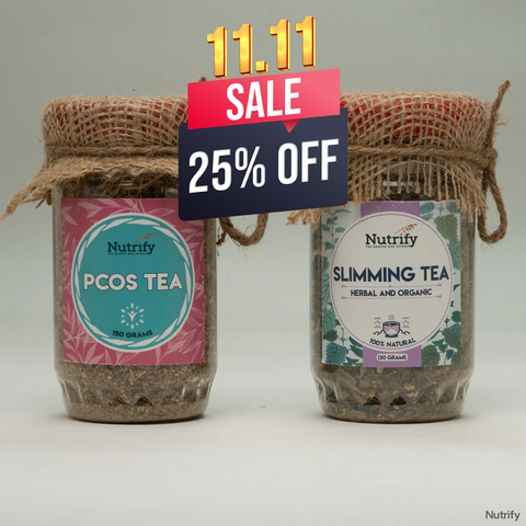 Hormonal Balance Bundle A (1 PCOS and 1 Slimming Tea)