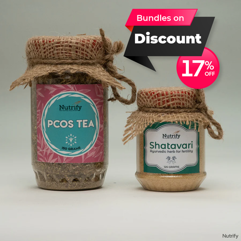 Fertility Bundle A ( 1 PCOS and 1 Shatavari)