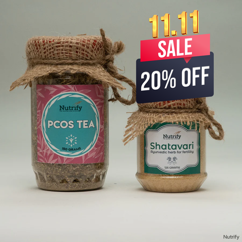 Fertility Bundle A ( 1 PCOS and 1 Shatavari)