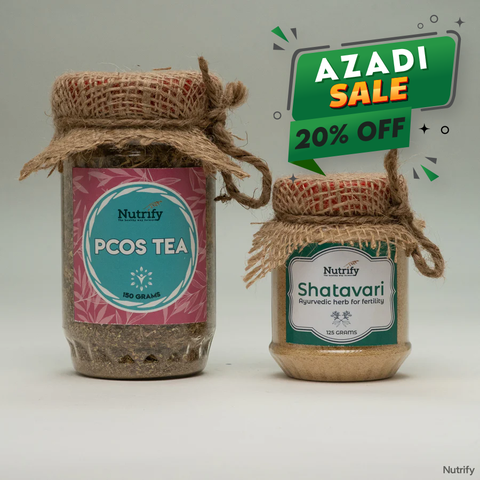 Fertility Bundle A ( 1 PCOS and 1 Shatavari)