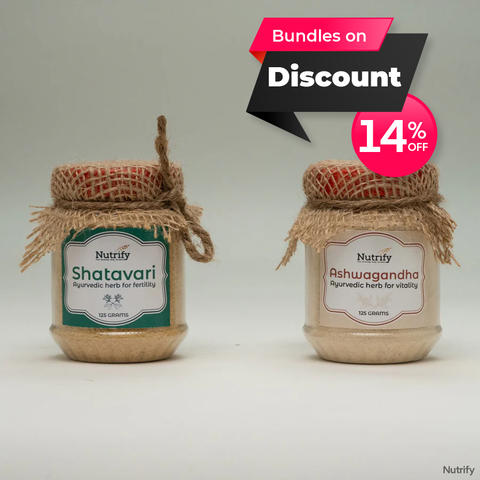 Fertility Bundle B (1 Shatavari and 1 Ashwagandha)