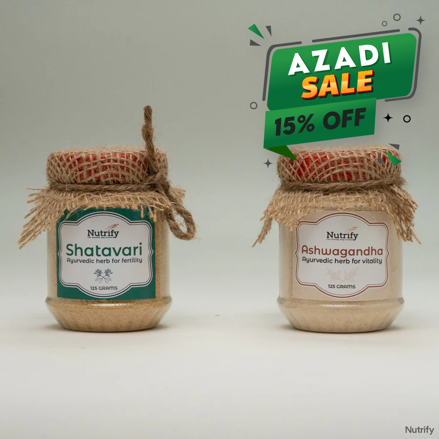 Fertility Bundle B (1 Shatavari and 1 Ashwagandha)