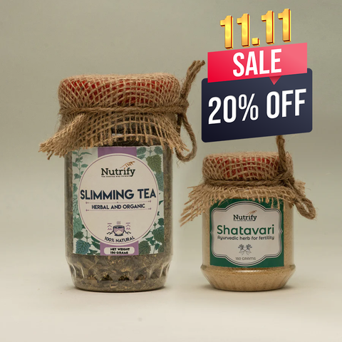 Fertility Bundle C ( 1 Slimming Tea and 1 Shatavari)