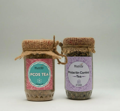 Fertility Bundle F ( 1 PCOS Tea and 1 Prolactin Control Tea)